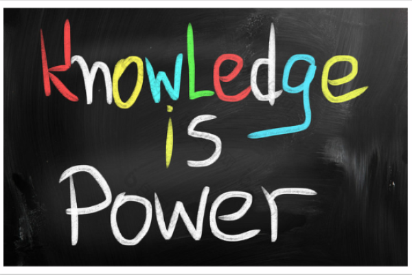 "Knowledge is power"